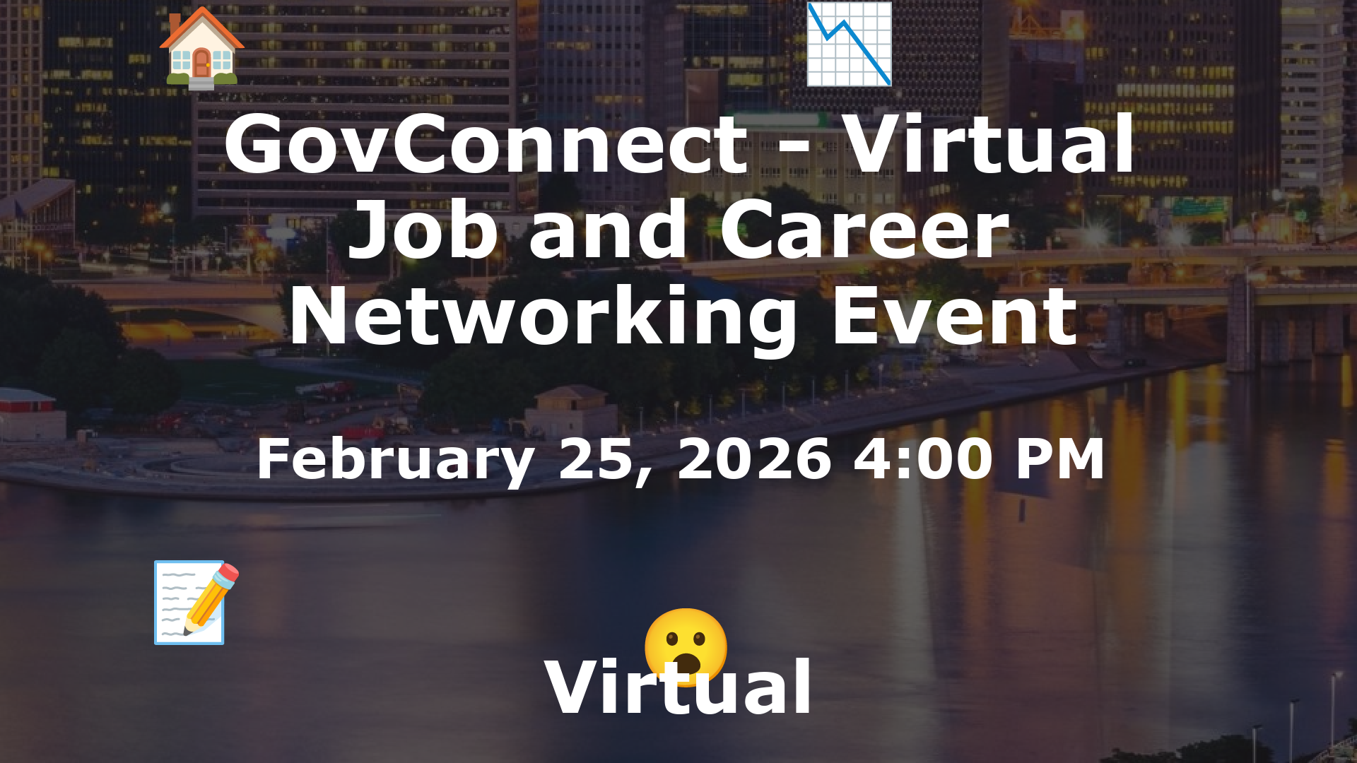 GovConnect - Virtual Job and Career Networking Event event image